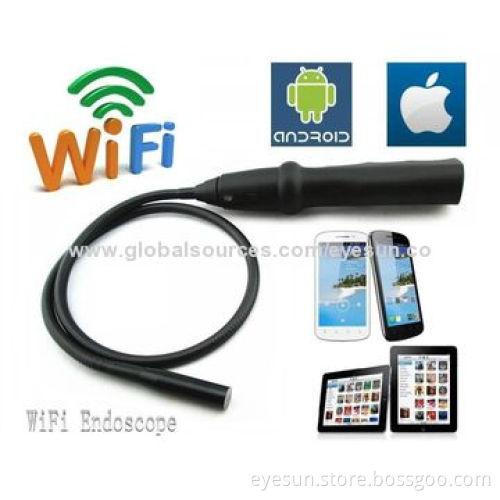 Wi-Fi Endoscope Waterproof Camera, Can Connect with Smartphone, Tablet PC, Video/Picture Function